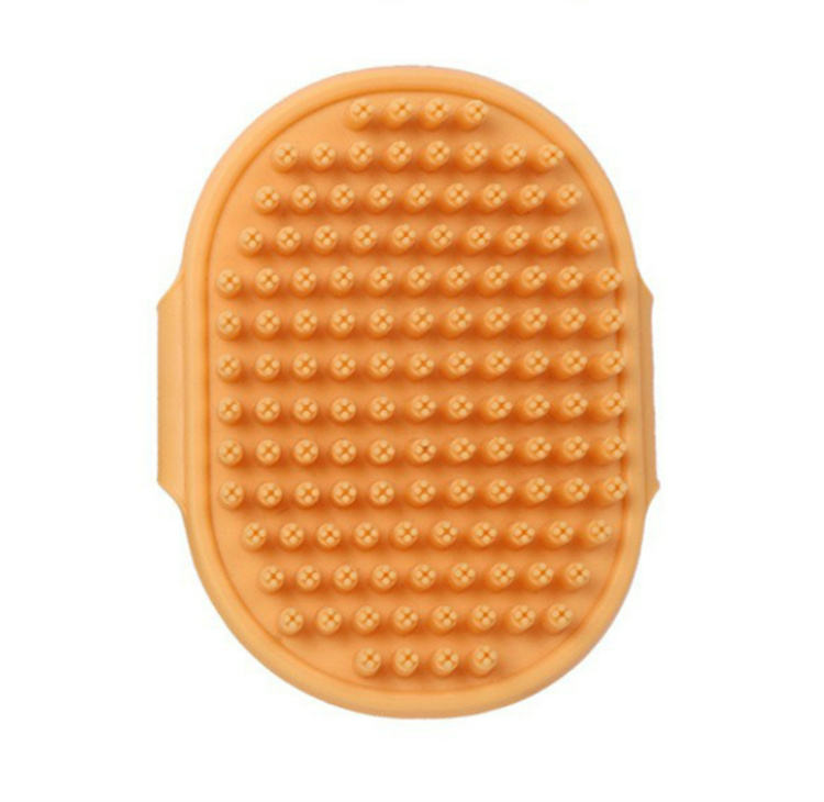 Food grade silicone pet bathing, massage brush.
