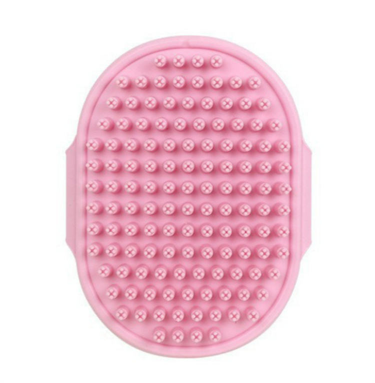 Food grade silicone pet bathing, massage brush.